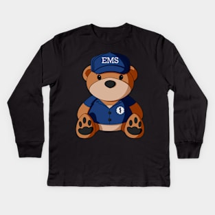 EMS Teddy Bear Kids Long Sleeve T-Shirt